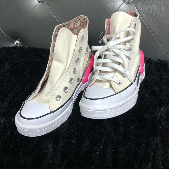 Converse CPX70 Hi (Womens Size 5 ) Casual Retro Shoe White Pink Skate Sneaker…… - Picture 12 of 16